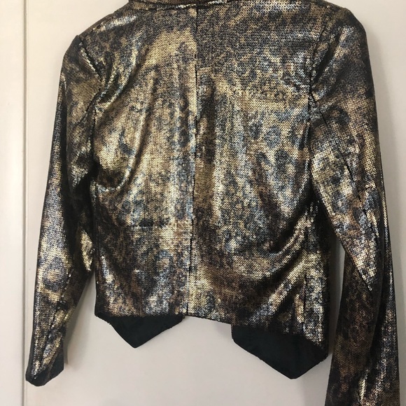 Maison Margela for H&M Sequin Cropped Blazer - Picture 2 of 5